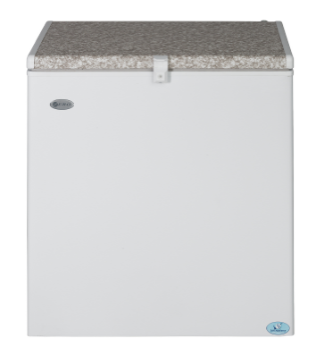 ZERO APPLIANCES 180 LITRE GAS ELECTRIC CHEST FREEZER - SHOP SOILED