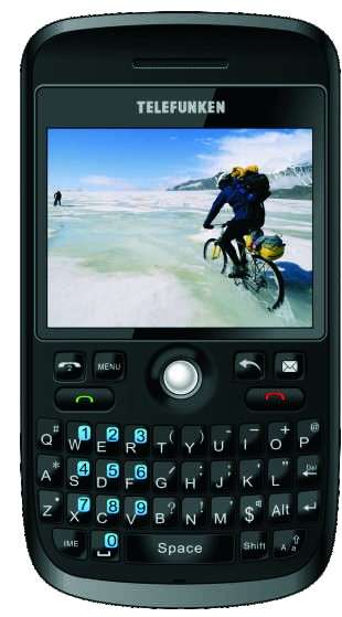 Telefunken Cell Phone with TV