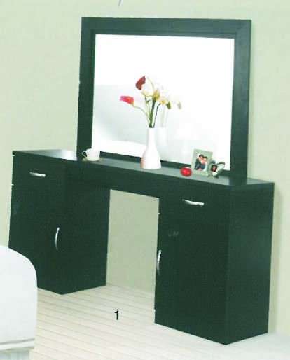 Vegas Dressing Table with Mirror + Dressing Table Stool