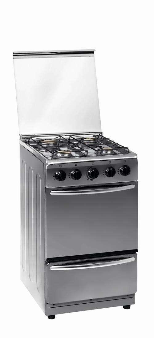 Zero Appliances 4 Burner Stainless Steel Gas Stove