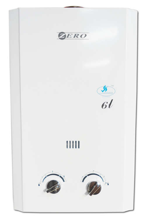 Zero Appliances 6L Gas Water Geyser