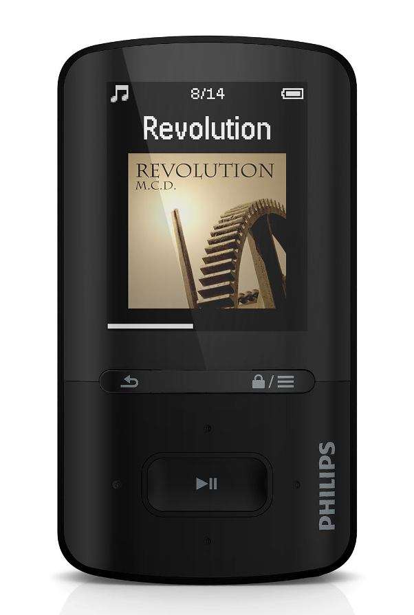 Philips GoGear Vibe SoundDot 8GB MP3 Player - Black
