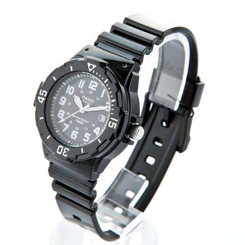Casio Ladies Analogue Black Wrist Watch
