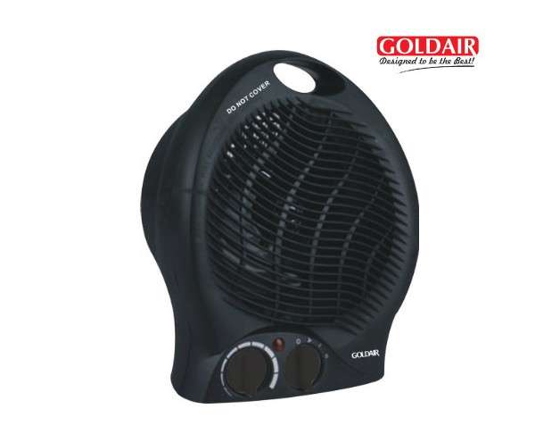Goldair Upright Fan Heater - Black