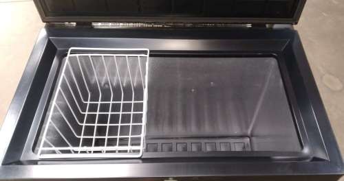 ZERO APPLIANCES 120 LITRE GAS ELECTRIC CHEST FREEZER - BLACK