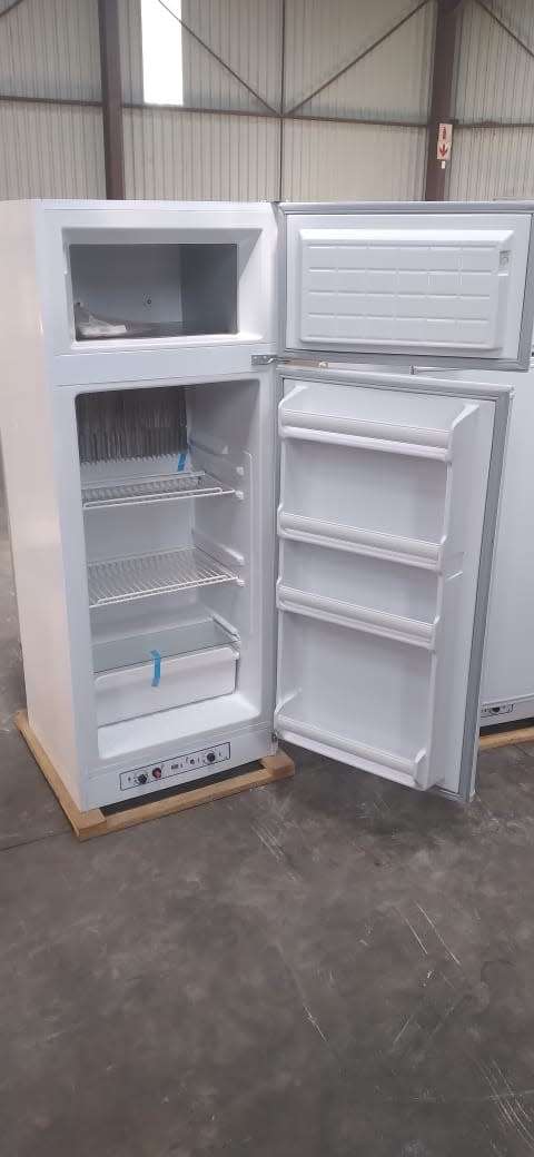 SECOND HAND Upright Gas Electric Refrigerator
