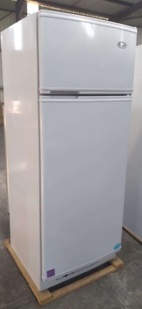 SECOND HAND Upright Gas Electric Refrigerator