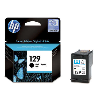 HP Black Ink Cartridge - 129