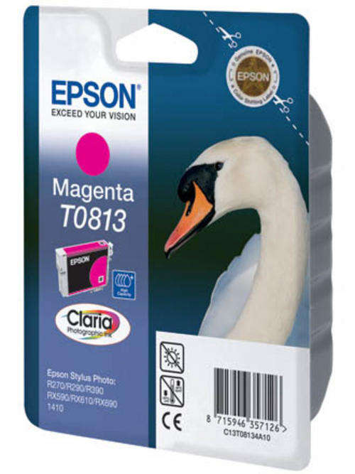 Epson Magenta T0813 Ink Cartridge