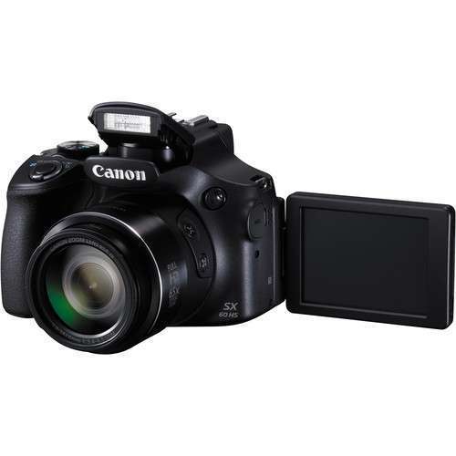 CANON SX60 HS Digital Camera Black 16MP 65X OPTICAL ZOOM