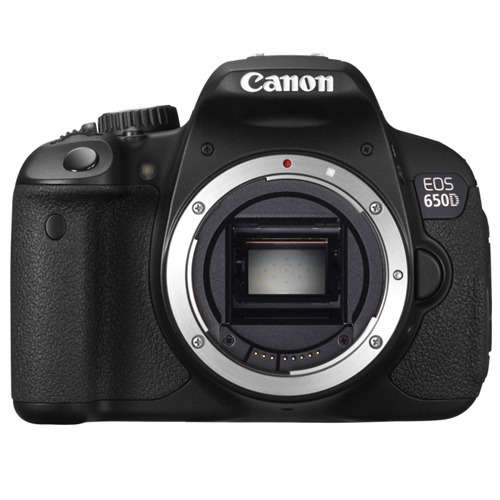 CANON EOS 650D Digital SLR Camera - Black (BODY ONLY)