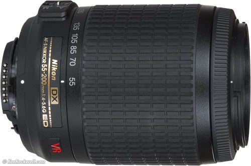 NIKON  AF-S 55-200MM 1:4-5-6G EG LENS