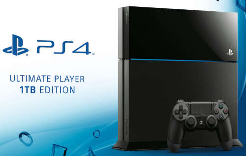 SONY  PS4 ULTIMATE PLAYER 1TB EDITION WITH EXTRA DUAL SHOCK4 & PES 15 SEAL IN THE BOX