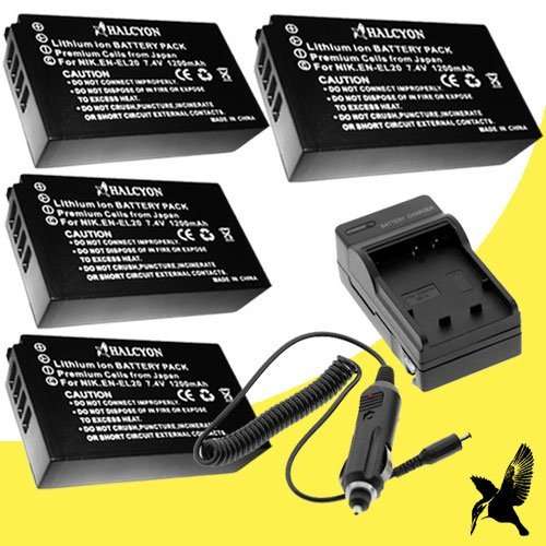 NIKON BATTERY EN-EL20 FOR NIKON J1, J2 CONDITION AS NEW