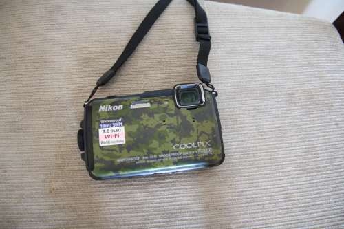 Nikon COOLPIX AW110 Wi-Fi and Waterproof Digital Camera with GPS (OLD MODEL)