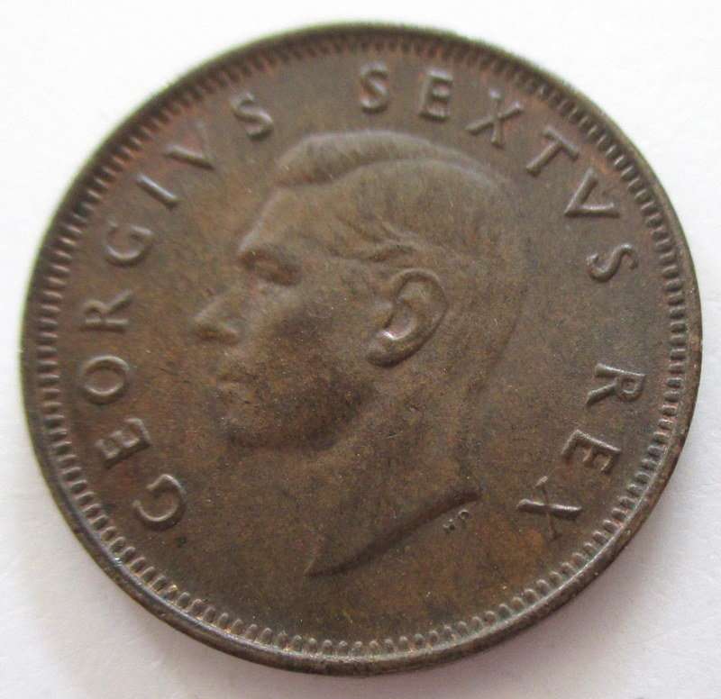 A 1950 SOUTH AFRICAN FARTHING