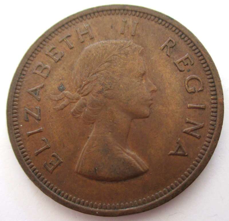 A 1956 SOUTH AFRICAN PENNY
