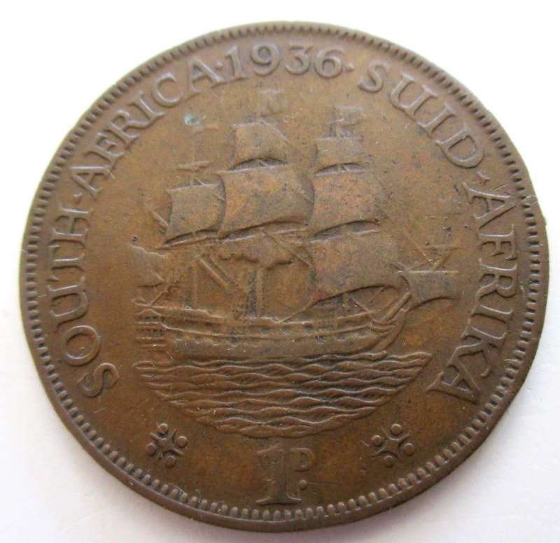 A 1936 SOUTH AFRICAN  PENNY
