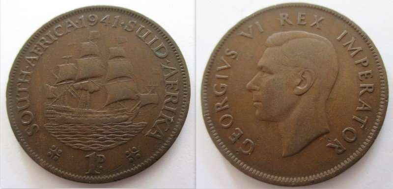 A 1941 SOUTH AFRICAN PENNY