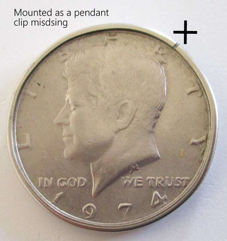 A 5 DOLLAR AMERICAN BANKNOTE AND A LOT OF AMERICAN COINS