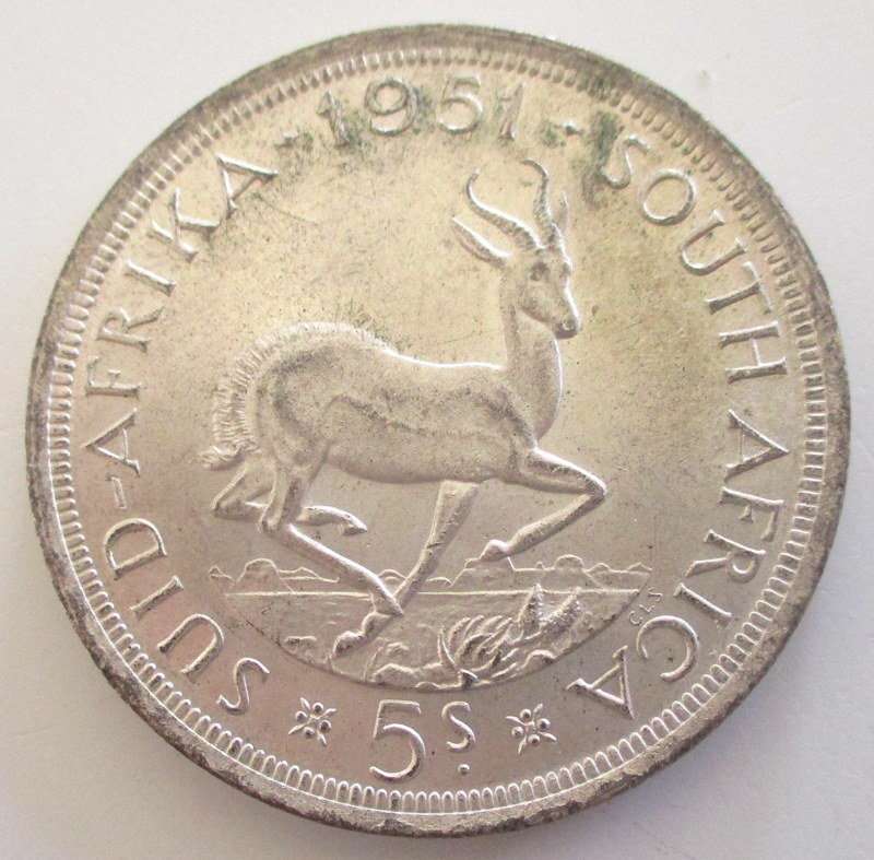 A 1951 SOUTH AFRICAN CROWN---CR 8