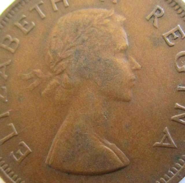 A 1954 SOUTH AFRICAN PENNY