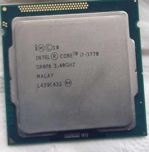 i7 3770 3.4ghz with 8gb ddr3 ram + thermal paste