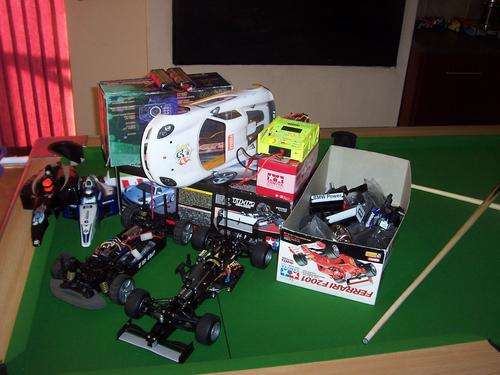 TAMIYA VEHICLES:  TBO2 AND F201 CHASSIS or to swop for Suzuki LT 50cc Quad