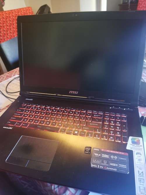 MSI GE72 2QD Apache Pro - Gaming Laptop - Renaldo only