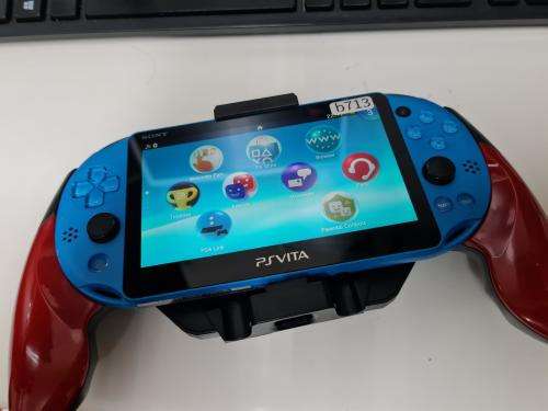 PS VITA 2000 - Blue - Henkaku Enso 3.68 Installed - 256gb SD2VITA (b713)