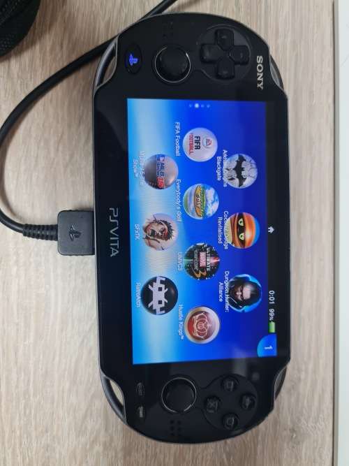 PS Vita PCH1004 - 128GB Enso installed Henkaku Firmware - with case (F006)