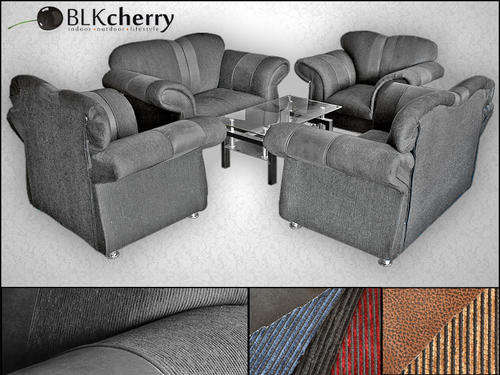 Brand new 6 (SIX) seater lounge suite assorted colors. 2 X 2 seaters & 2 X 1 seaters