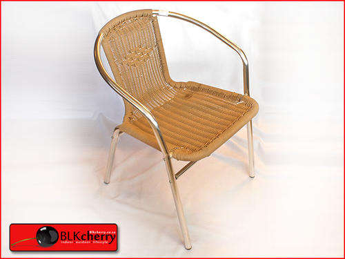Rattan / Alluminium silver chair. once BOB payment is done can collect from showroom open 7 days