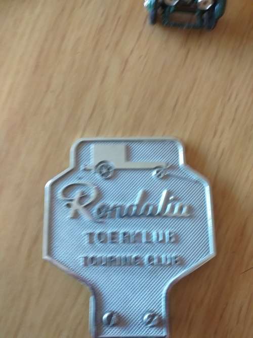 Classic Rondalia Badge. Unique and excellent condition