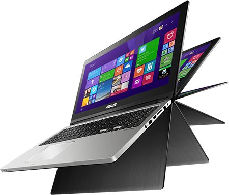 TOUCH SCREEN 13.3" ASUS TP00L|CORE i5-5200U|8 GB RAM|2.20GHZ |1000 GB HDD|NVIDIA GEFORCE 820 GRAPHIC
