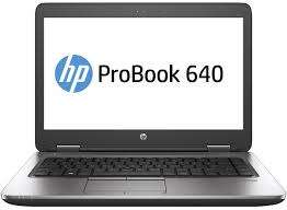 HP PROBOOK 640 G2|6th GEN|14"| CORE i5-6300U Vpro|2.40GHZ| 8 GB RAM| 256 GB SSD|WINDOWS 10 PRO