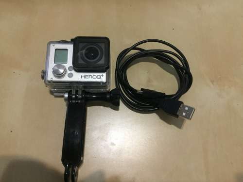 GOPRO HERO 3+ | SILVER  |  WATHERPROOF HOUSING| USB CABLE