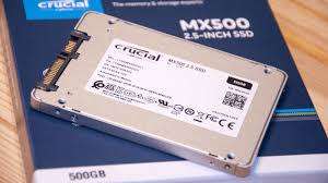 CRUCIAL MX500 SATA SSD 250GB SPECS IN BOX