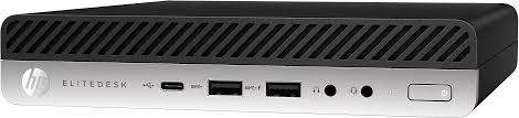 HP EliteDesk 800 35W G4 Base Model Desktop Mini PC*CORE i5-8500T*2.10GHZ*8 GB RAM*500 GB HDD*WIND10