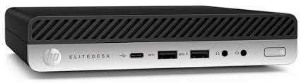 9TH GEN  HP EliteDesk 800 G5 Desktop Mini PC*CORE i5-9500T*2.20GHZ*8 GB RAM*500 GB HDD*WIND10