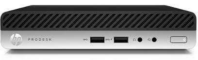 HP PRODESK 400 G4 DESKSTOP MINI PC*CORE i3-8100T*3.10 GHZ*8 GB RAM*128 GB SSD(M2)*WINDOWS 10 PRO