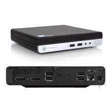 HP PRODESK 400 G4 DESKSTOP MINI PC*CORE i3-8100T*3.10 GHZ*8 GB RAM*128 GB SSD(M2)*WINDOWS 10 PRO