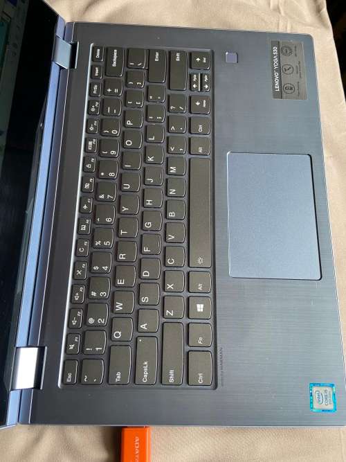 TOUCH SCREEN LENOVO YOGA 530*14`*CORE i5-8250U*1.60 GHZ*4 GB RAM*256 GB SSD* WINDOWS 10 64-BIT OS