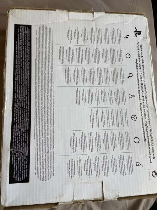 BOXED SONY PLAYSTATION 4 SLIM*500 GB HDD*1 GAME(DESTIN)*1 REMOT CONTROL*HDMI*POWER CABLE*USB CABLE