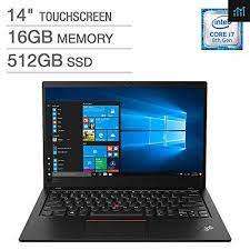 WARRANTED LENOVO X1 CARBON(THINKPAD)*i7-8565U*1.80GHZ*16 GB RAM*512 GB SSD*GOOD CONDITION *WIND 10