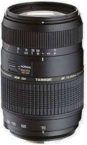 Tamron AF 70-300mm F4-5.6 Di LD Macro Sony Alpha * HOOD * FRONT LENS CAP * GOOD CONDITION