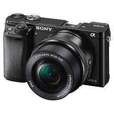 Sony Alpha a6000 Mirrorless Digitial Camera 24.3MP SLR Camera with 3.0-Inch LCD (Black) w/ 16-50mm
