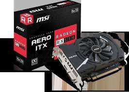 BOXED MSI Radeon RX 550 AERO ITX 4G OC Graphics Card |   GOOD  CONDITION