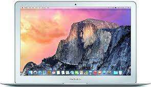 Apple MacBook Air 13` Early 2017 1.8 GHz 8GB  128 GB SSD Silver macOS Mojave version 10.14.6