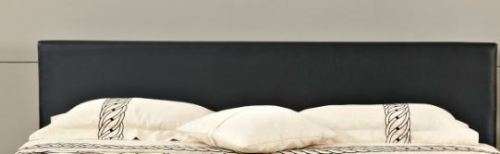 Hazlo Aleksandr Faux Leather Headboard - King Black